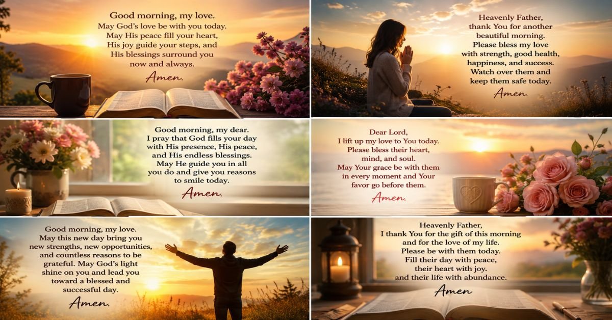 Good Morning Prayer for My Love
