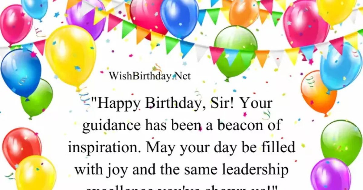 Happy birthday to a boss