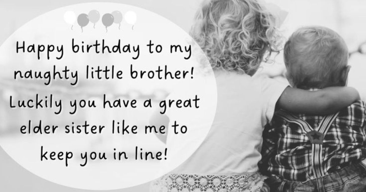 Birthday wishes for brother