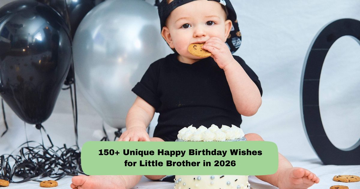 Birthday wishes for little brother