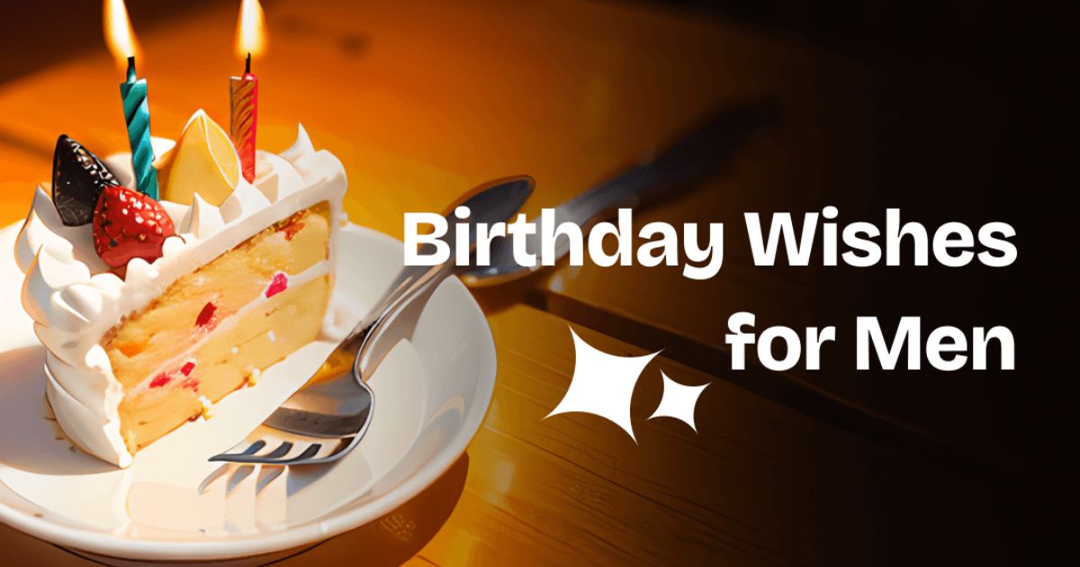 Happy birthday to a man