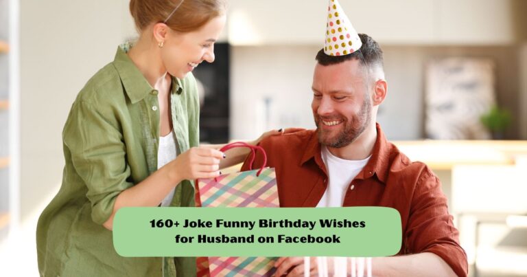 Joke Funny Birthday Wishes for Husband on Facebook