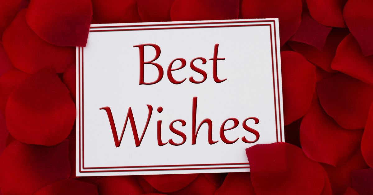 Short best wishes for friend