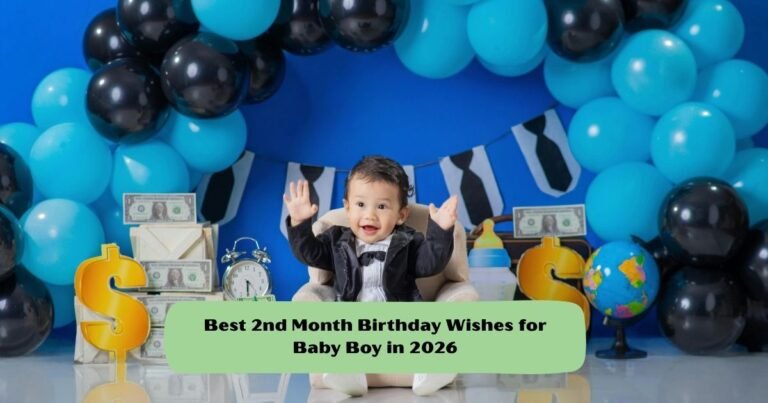 2nd Month Birthday Wishes for Baby Boy