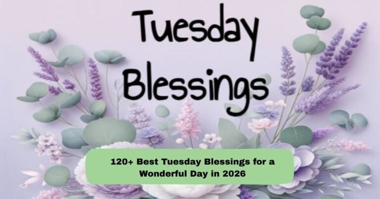 Best Tuesday Blessings for a Wonderful Day 