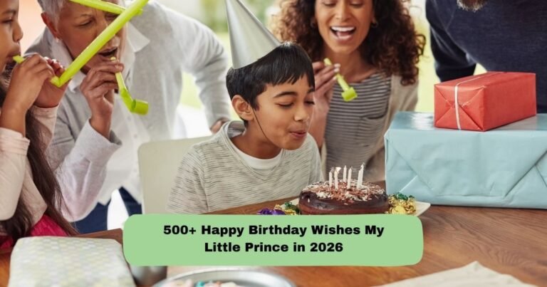 Birthday Wishes My Little Prince