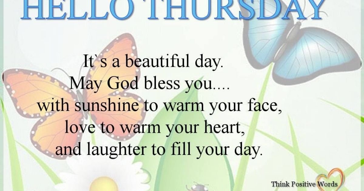 Cute Thursday Blessings