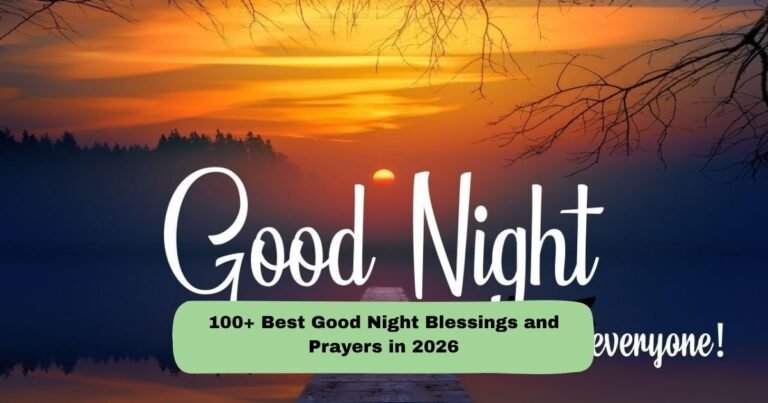Good Night Blessings and Prayers