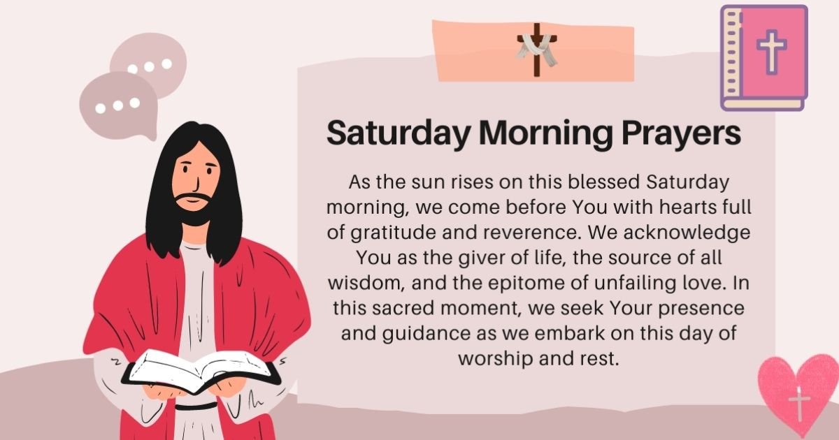 Saturday blessing ideas bible verses