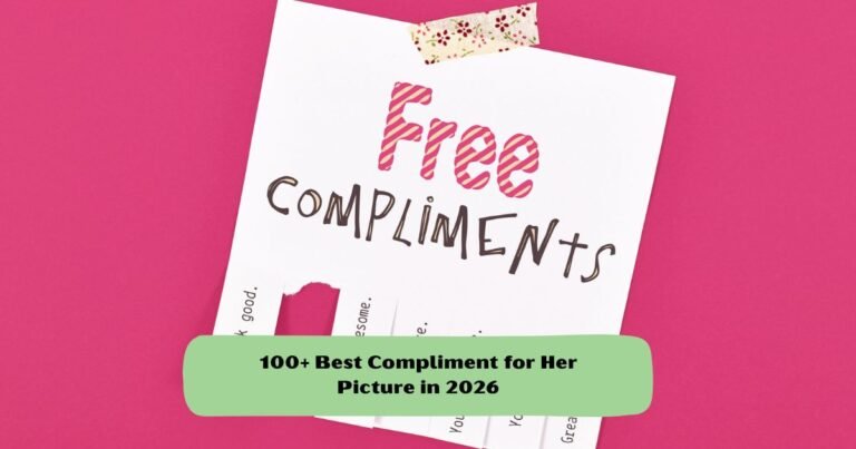 compliment for her picture