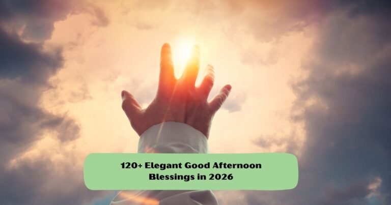 good afternoon blessings