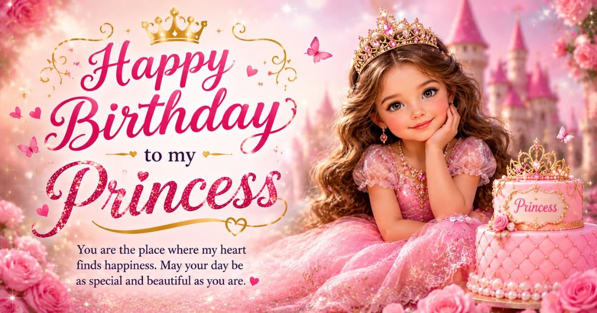 happy birthday wishes for my princess