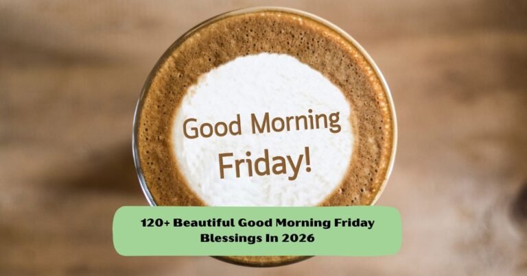 Good Morning Friday Blessings