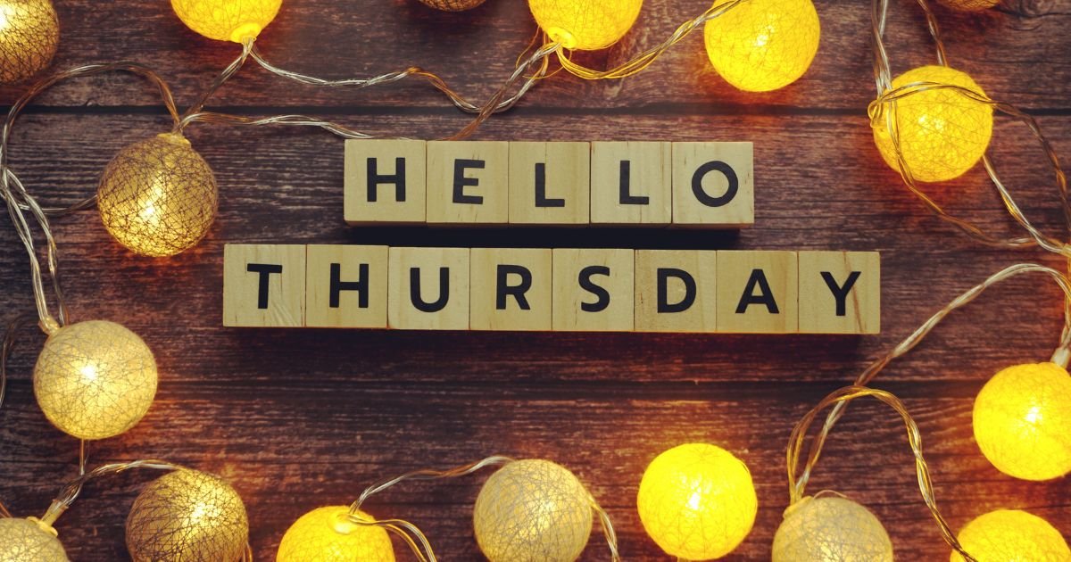 Good morning Thursday Inspirational blessings