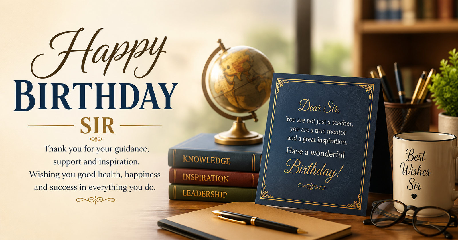 birthday wishes sir in english